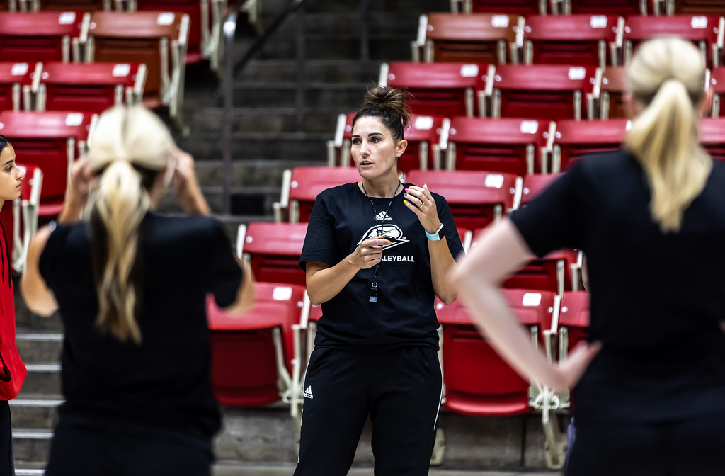 Coach Danielle Jensen is changing the game for women’s volleyball